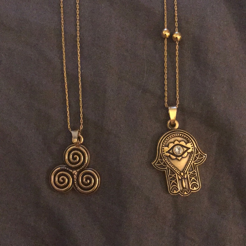 Two Alex and Ani adjustable necklaces